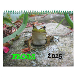 Calendrier des grenouilles 2015
