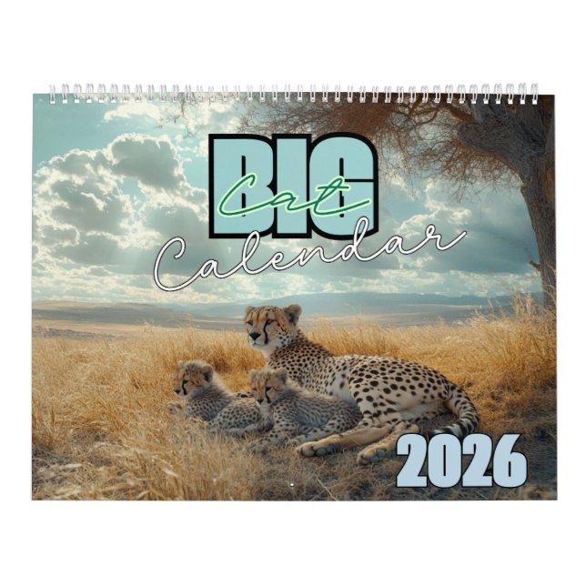 Calendrier des gros chats 2025 (Protection)