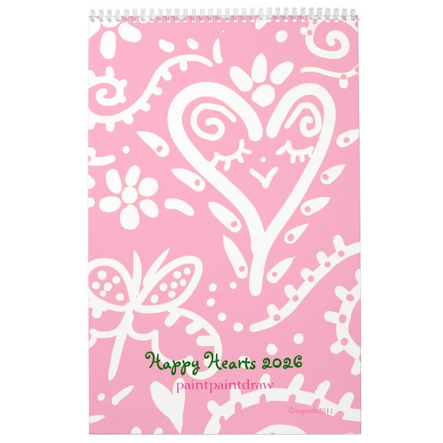 Calendrier des Happy Hearts 2026 (Protection)