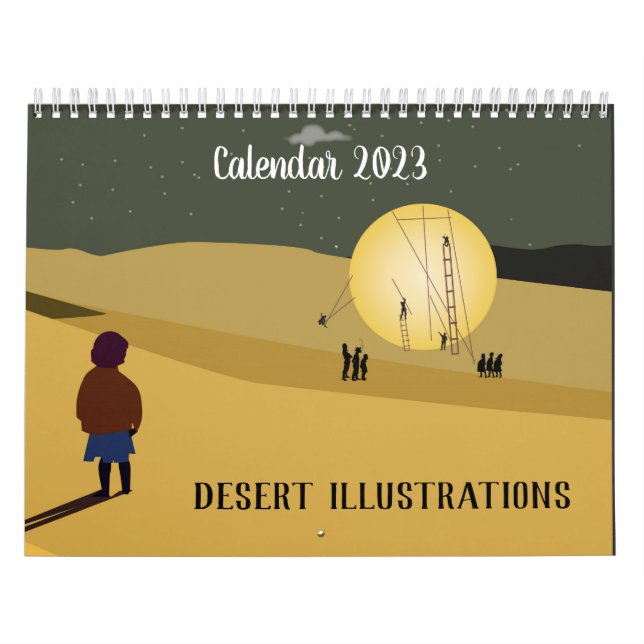 Calendrier des illustrations du désert (Protection)