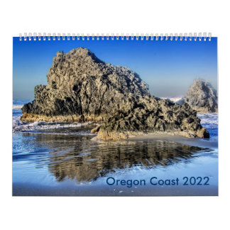 Calendrier des images côtières de l'Oregon