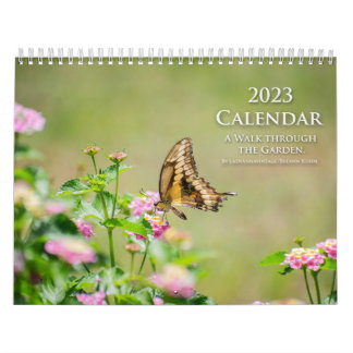 Calendrier des insectes de jardin 2023