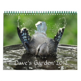 Calendrier des jardins de Dave 2012
