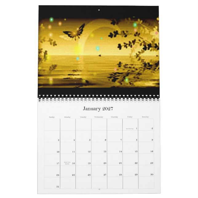 Calendrier des Journées magiques 2009 (Jan 2027)