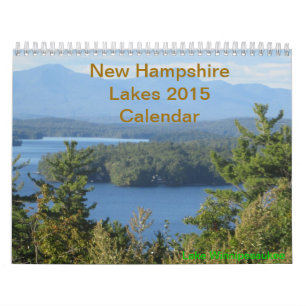 Calendrier des lacs 2015 new-hampshire