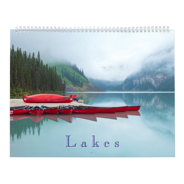 Calendrier des lacs d'Amérique du Nord (Protection)