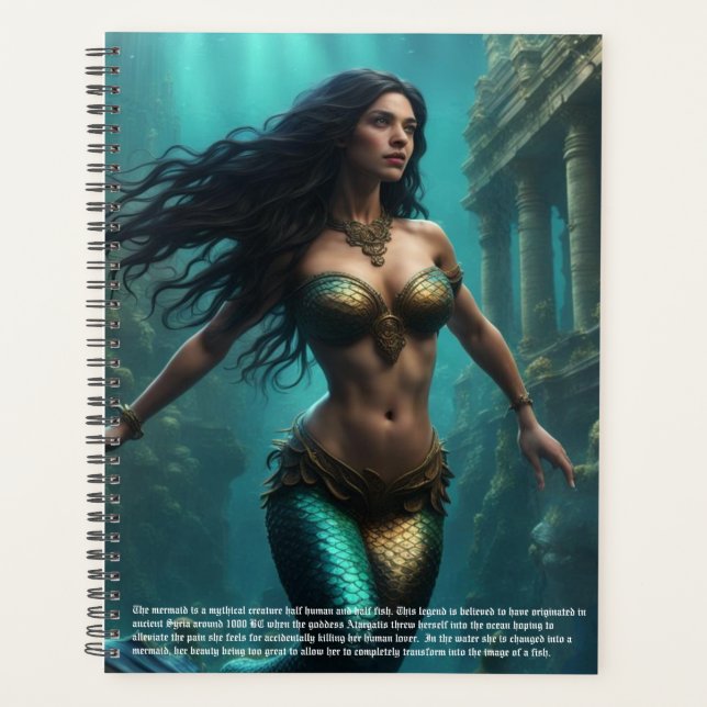 Calendrier des légendes Mermaid (Devant)