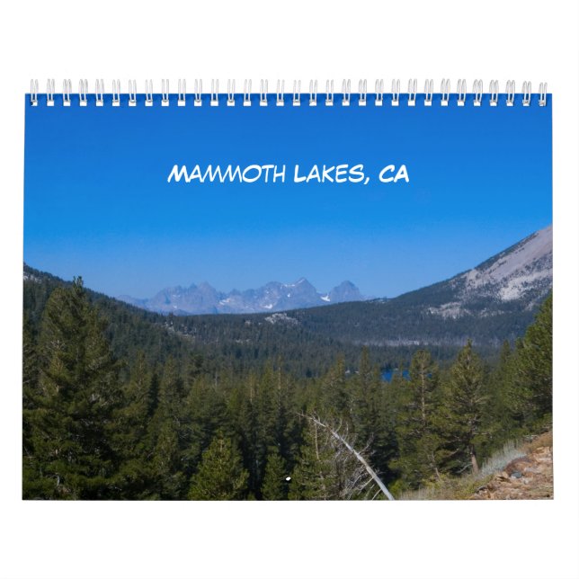 Calendrier des Mammoth Lakes 2013 (Protection)