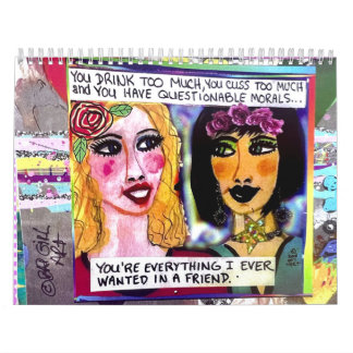 Calendrier des mauvaises filles