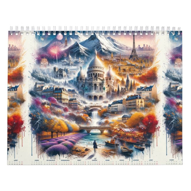 Calendrier des Merveilles Françaises : Une Odyssée (Protection)