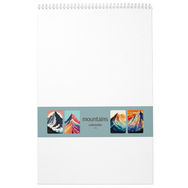 Calendrier des montagnes 2024 (Protection)