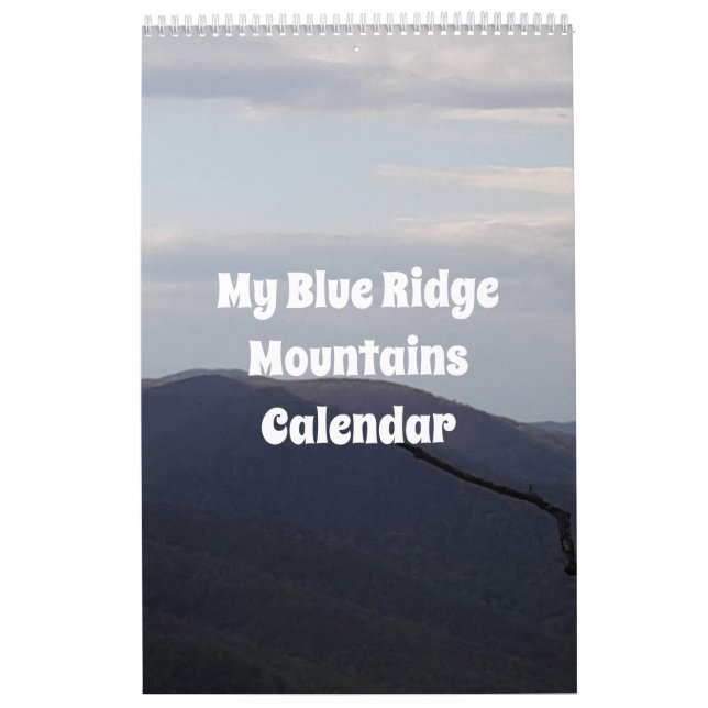 Calendrier des monts My Blue Ridge (Protection)