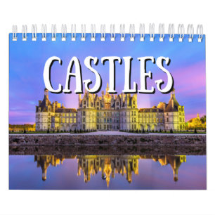 Calendrier des murs de la collection de châteaux