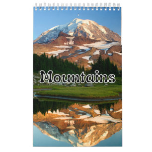 Calendrier des murs de la collection Mountains
