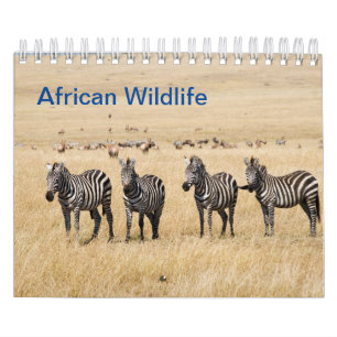 Calendrier des Murs de la faune africaine