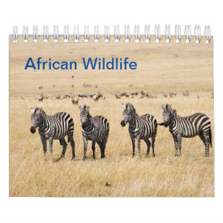 Calendrier des Murs de la faune africaine