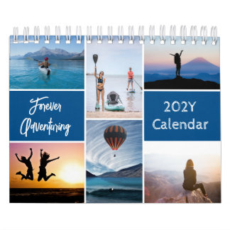 Calendrier des murs de voyage photo personnalisés