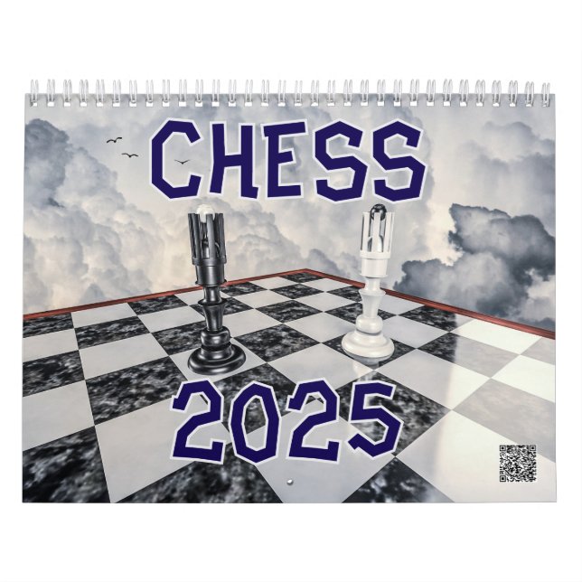 Calendrier des Murs d'échecs 2025 (Protection)