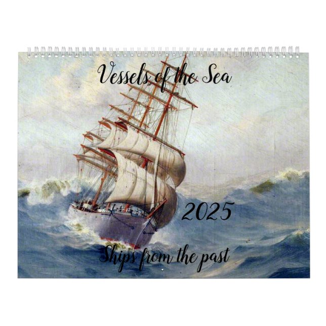 Calendrier des navires vintages 2025 (Protection)