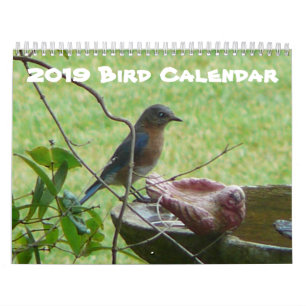 Calendrier des oiseaux 2019