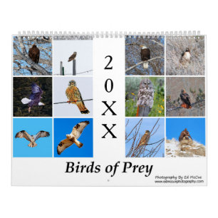 Calendrier des oiseaux de proie