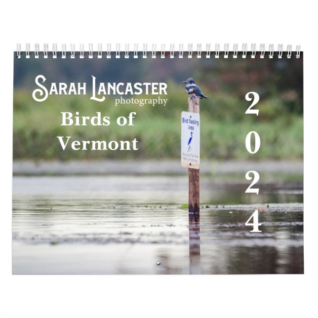 Calendrier des oiseaux du Vermont 2024 (Protection)