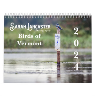 Calendrier des oiseaux du Vermont 2024