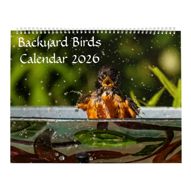 Calendrier des oiseaux Jardins 2025 (Protection)