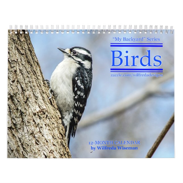 Calendrier des oiseaux Jardins 4e de la série (Protection)