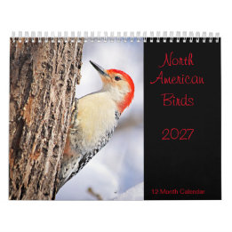 Calendrier des oiseaux nord-américains 2027