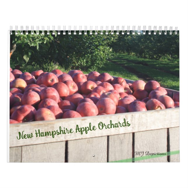 Calendrier des Orchards Apple du New Hampshire (Protection)