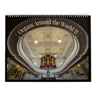 Calendrier des organes de tuyaux du monde entier I