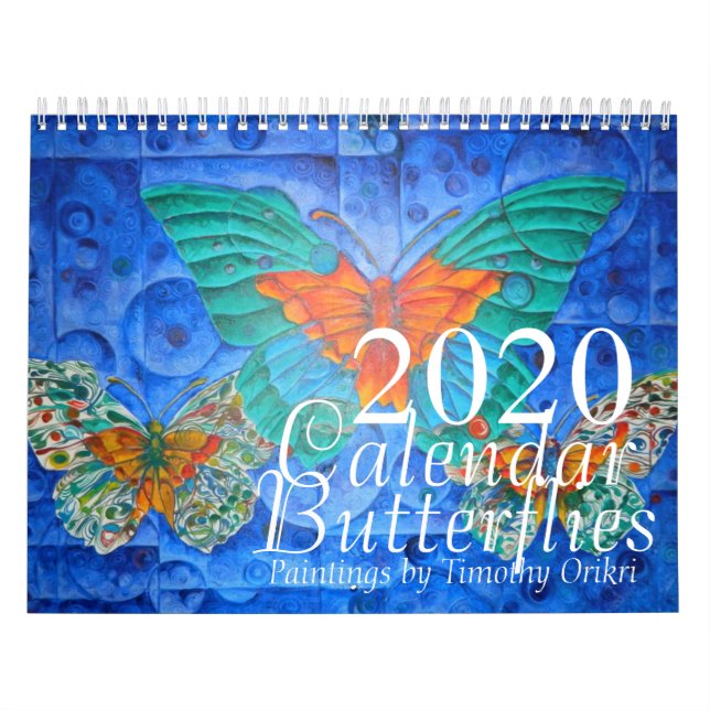 Calendrier des papillons 2020 (Protection)