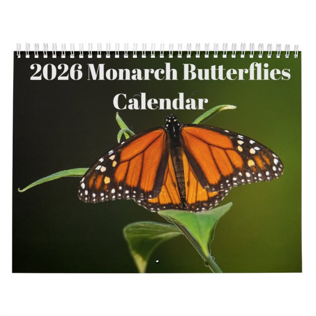 Calendrier des papillons monarques 2026 (Protection)