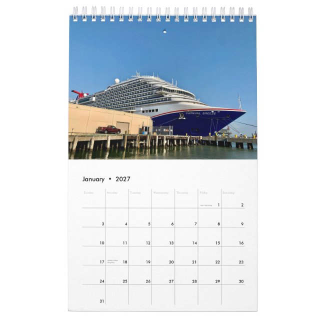 Calendrier des paquebots de croisière 2023 (Jan 2027)