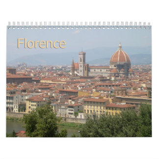 Calendrier des parois de fLORENCE