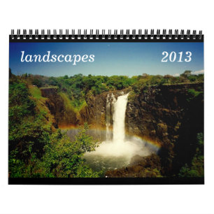 calendrier des paysages 2013