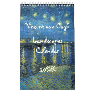 Calendrier des paysages de Vincent van Gogh
