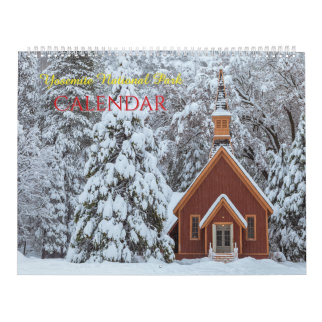 Calendrier des paysages du parc national Yosemite (Protection)