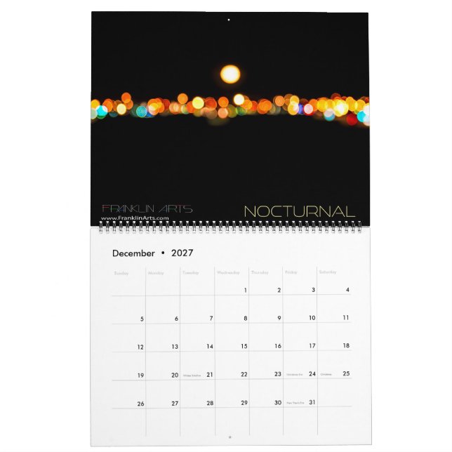 Calendrier des paysages et de la nature 2020 (Dec 2027)