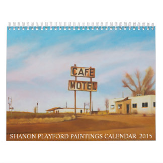 CALENDRIER DES PEINTURES 2015 DE SHANON PLAYFORD