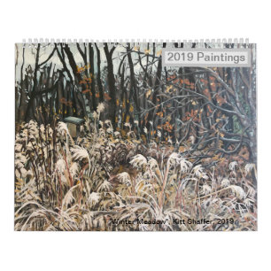 Calendrier des peintures 2019, Kitt Shaffer