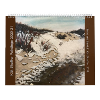 Calendrier des peintures Kitt Shaffer 2020-2021