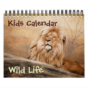 Calendrier des petits enfants Vie sauvage