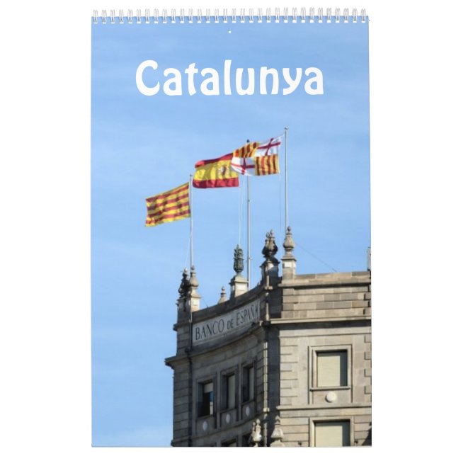 Calendrier des photos de 12 mois Catalogne (Protection)