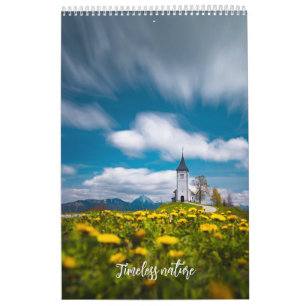 Calendrier des photos de paysage de nature intempo