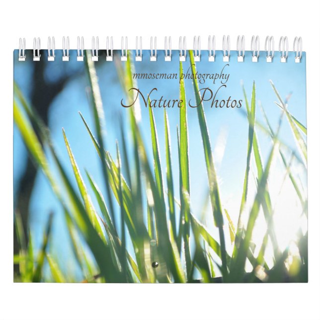 Calendrier des photos nature (Protection)