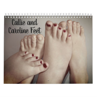 Calendrier des pieds Callie et Caroline