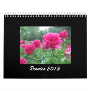 Calendrier des pivoines 2015