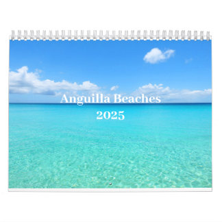 Calendrier des plages d'Anguilla 2025
